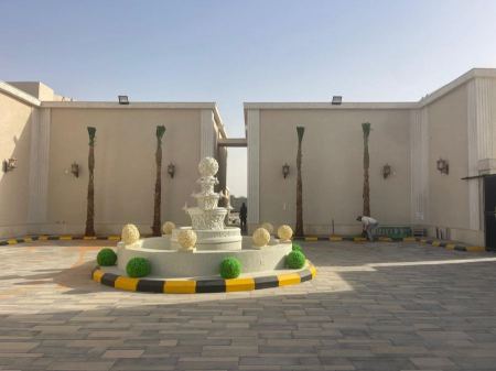 تنسيق مداخل المنازل بنخل وشنطني الرياض